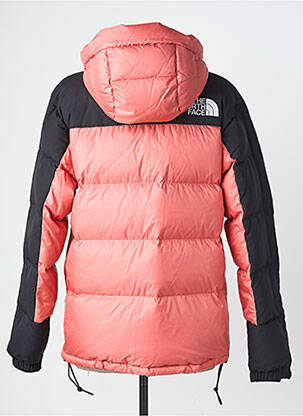 Geacă matlasată mâneci lungi cu glugă roz THE NORTH FACE femeie