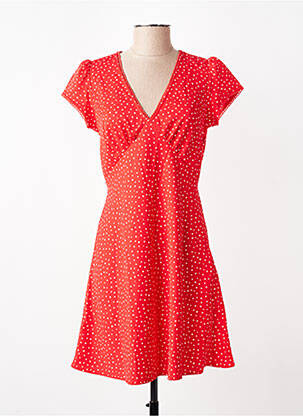 Rochie scurtă mâneci scurte mâneci scurte roșu LEVI'S femeie
