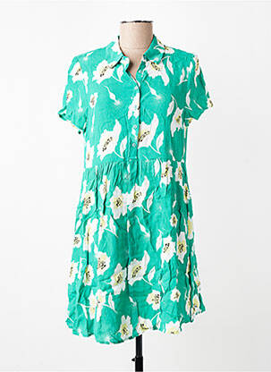 Rochie scurtă mâneci scurte mâneci scurte verde LPB LES PETITES BOMBES  femeie