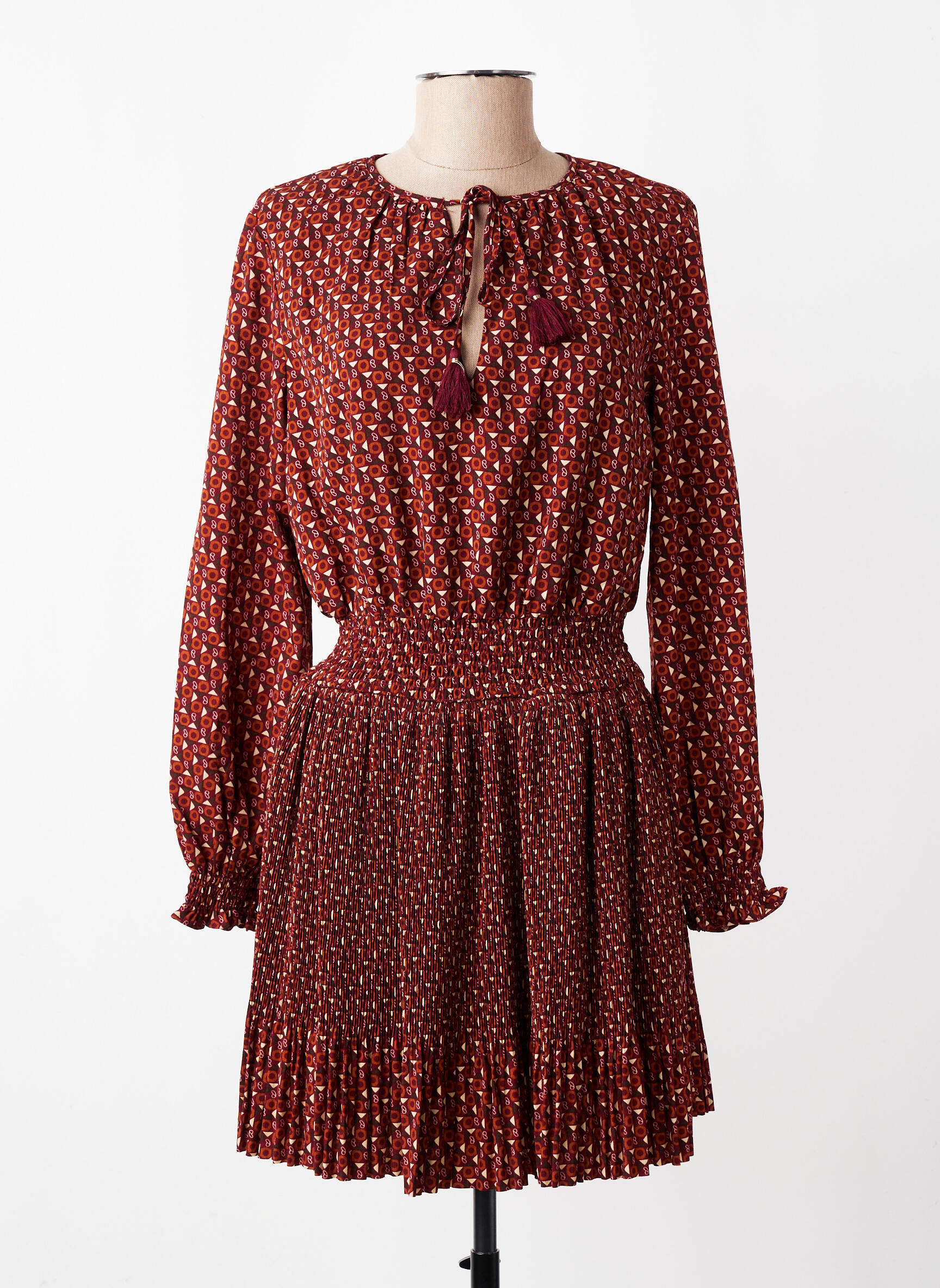 Rochie scurtă mâneci lungi mâneci lungi violet PEPE JEANS femeie