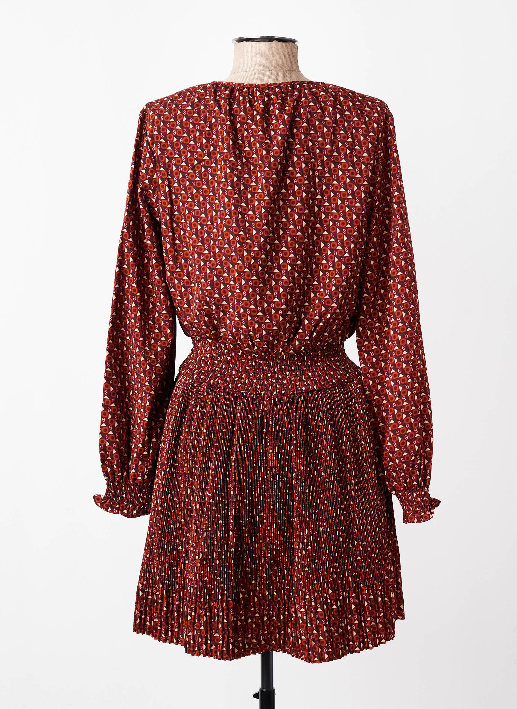 Rochie scurtă mâneci lungi mâneci lungi violet PEPE JEANS femeie
