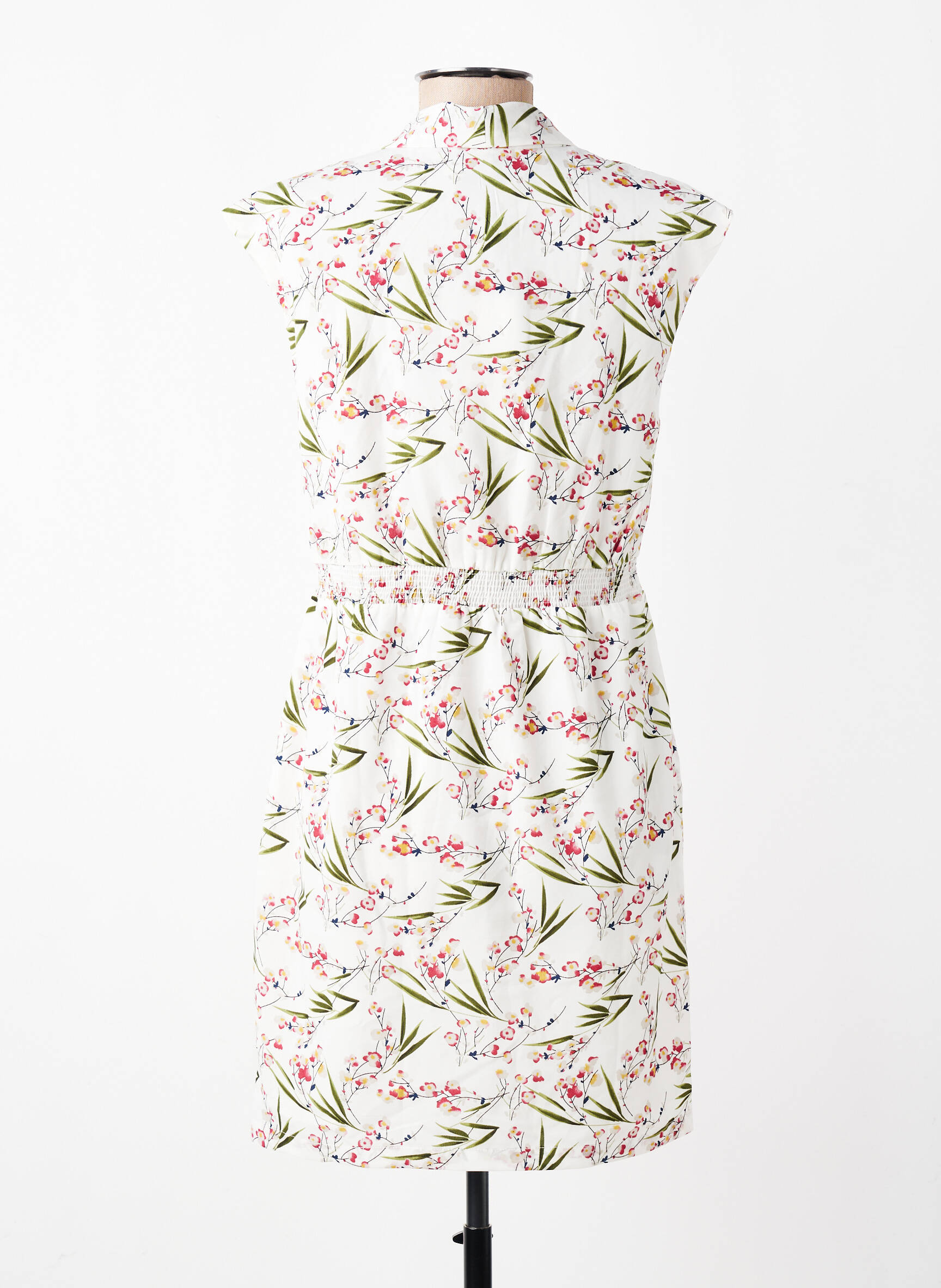 Rochie scurtă mâneci scurte mâneci scurte alb MOLLY BRACKEN femeie