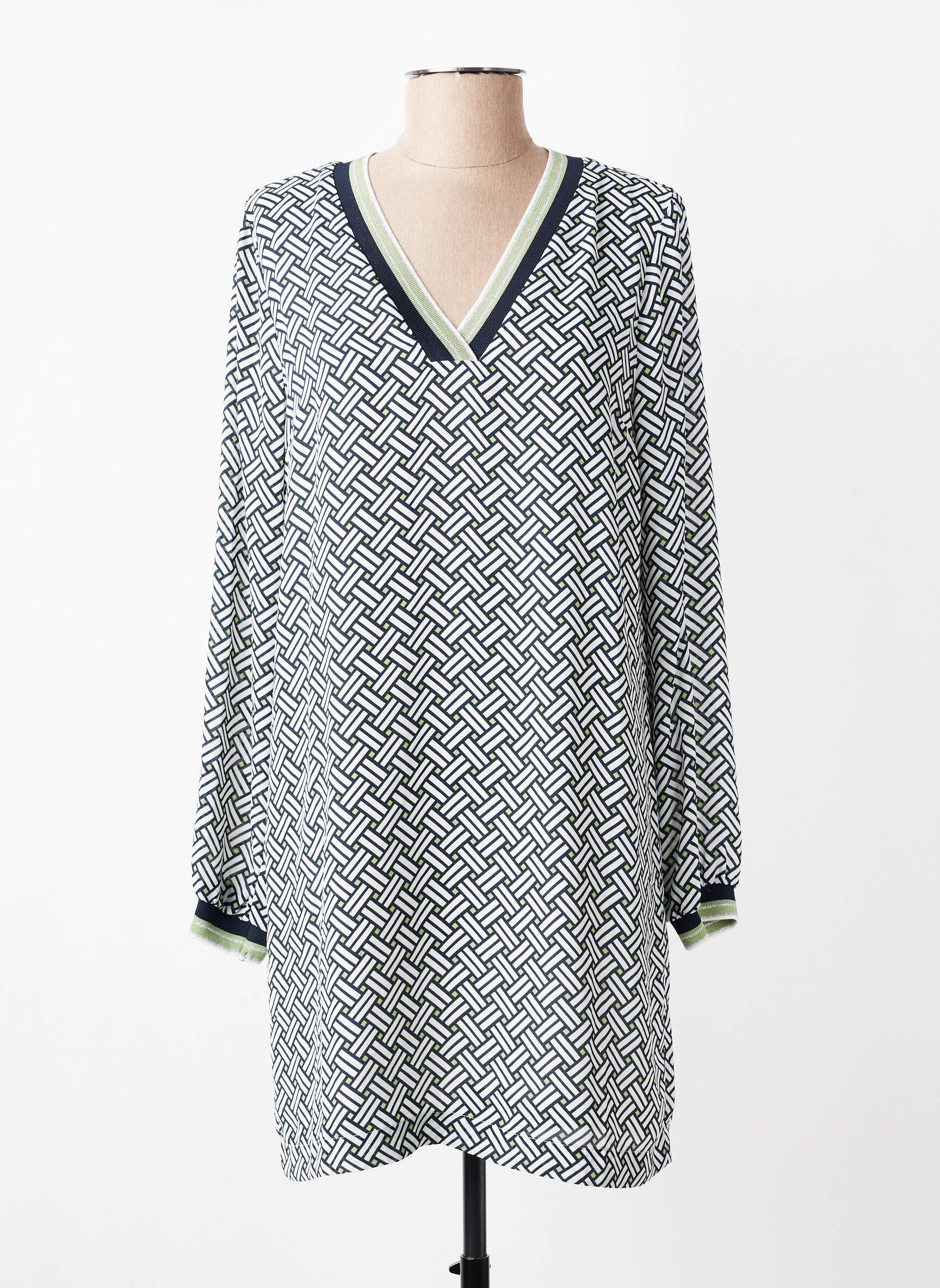 Rochie scurtă mâneci lungi mâneci lungi albastru PEPE JEANS femeie