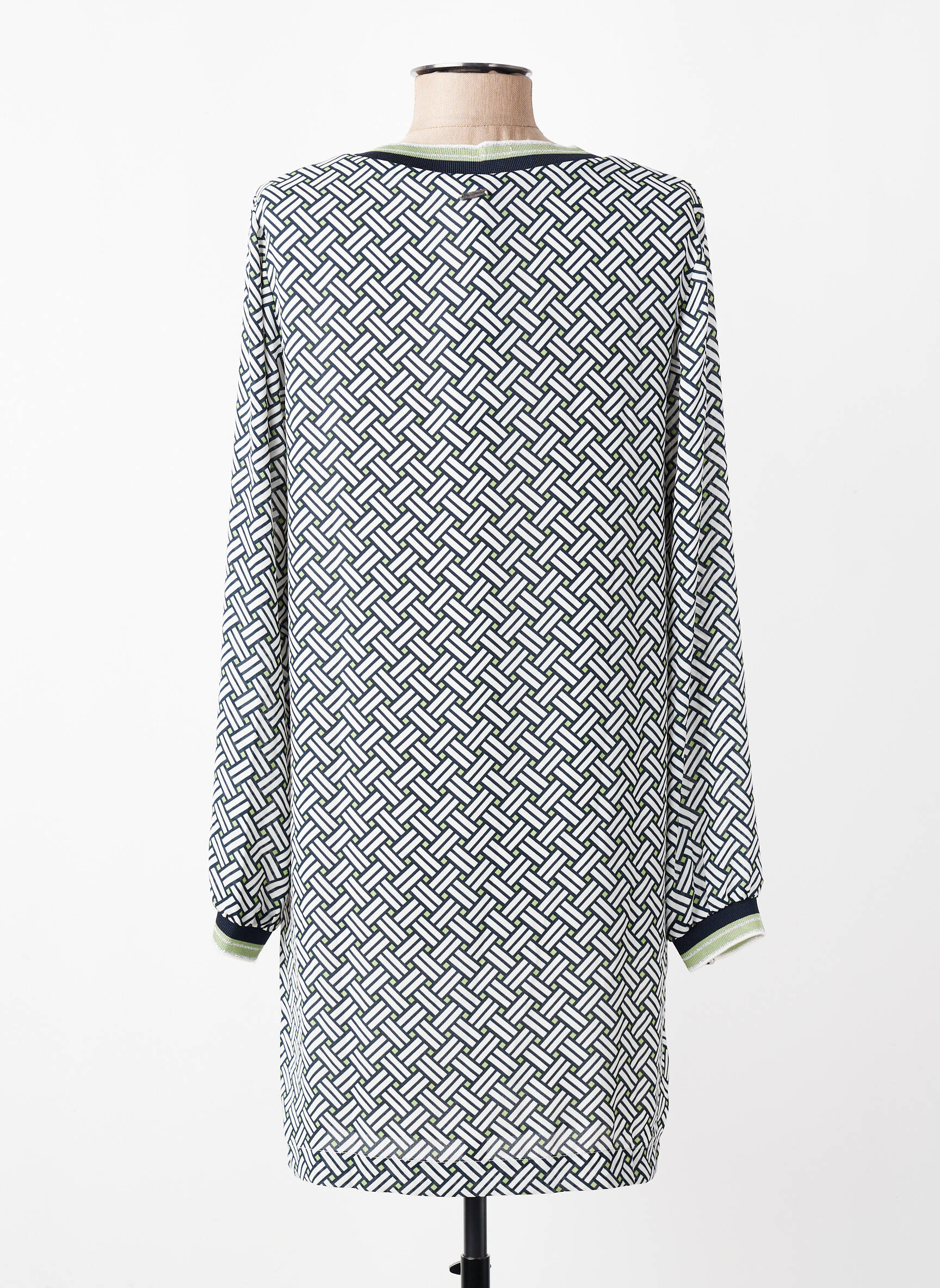 Rochie scurtă mâneci lungi mâneci lungi albastru PEPE JEANS femeie