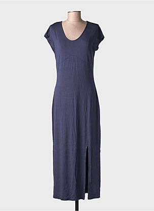 Rochie lungă mâneci scurte mâneci scurte albastru ESPRIT DE LA MER femeie