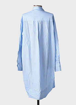 Rochie midi mâneci lungi mâneci lungi albastru RUE MAZARINE femeie