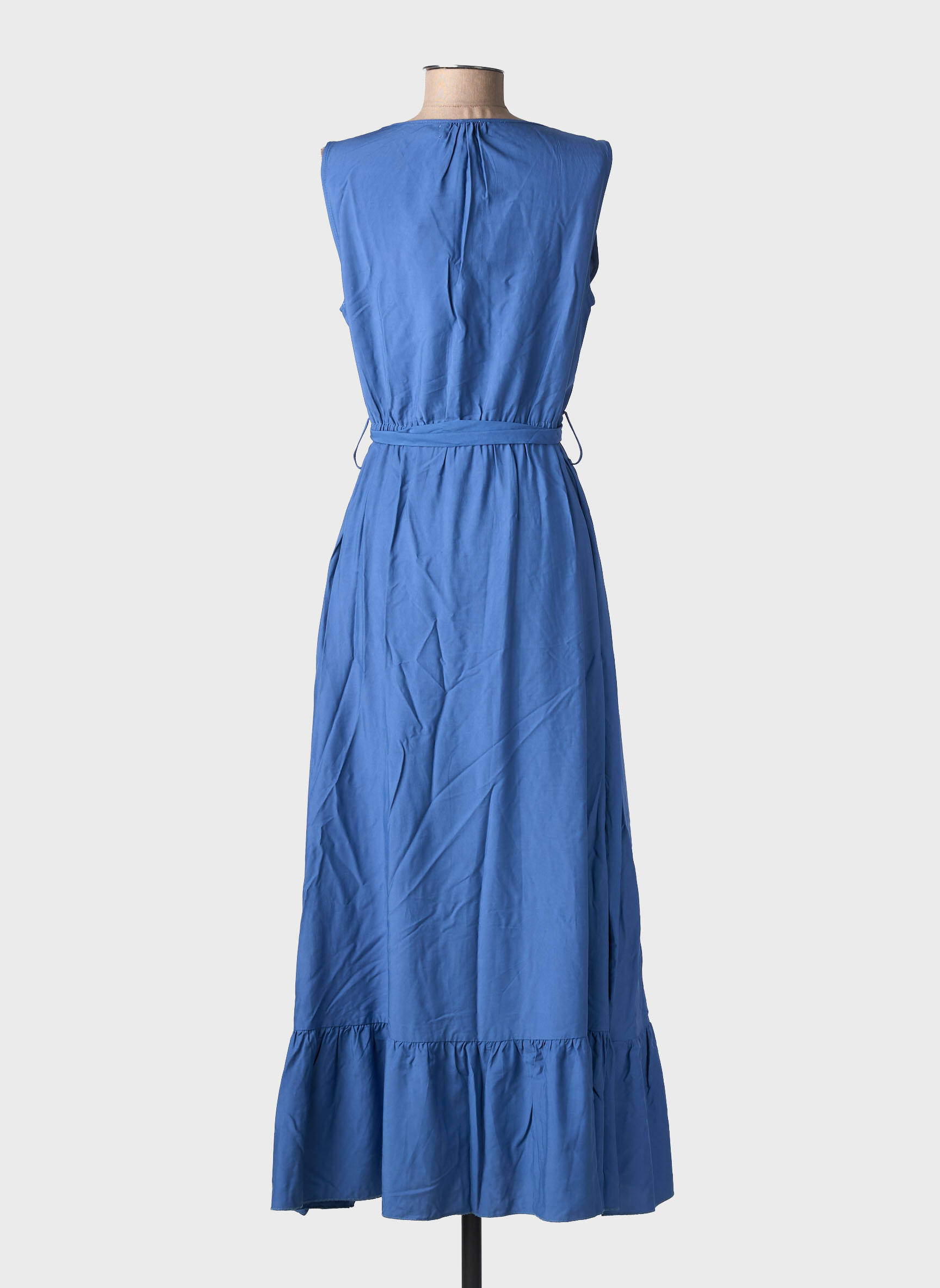 Rochie lungă fără mâneci fără mâneci albastru MOLLY BRACKEN femeie