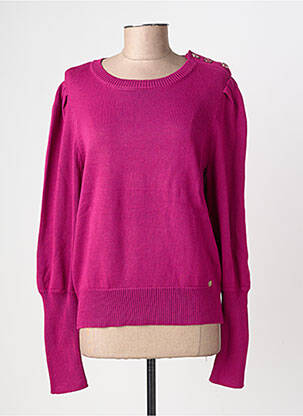 Pulover elasticitate mâneci lungi violet LA PETITE ETOILE femeie