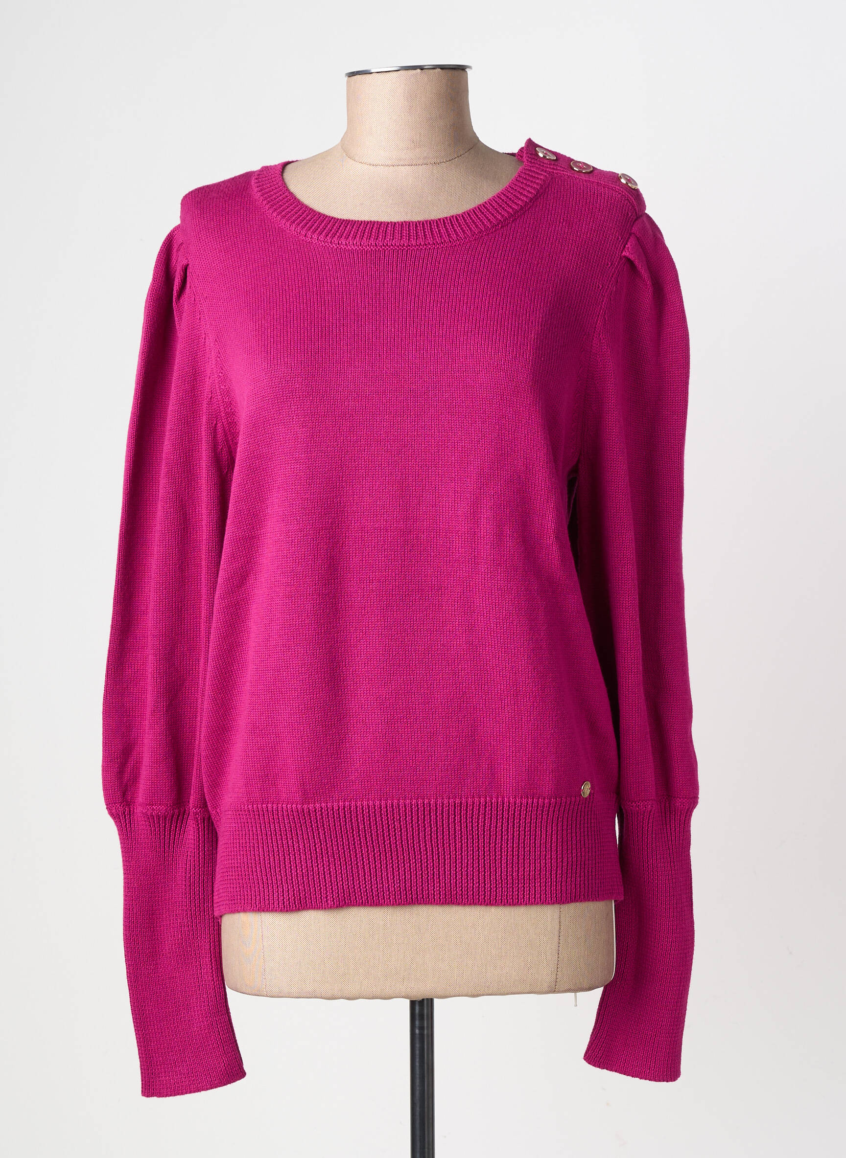 Pulover elasticitate mâneci lungi violet LA PETITE ETOILE femeie