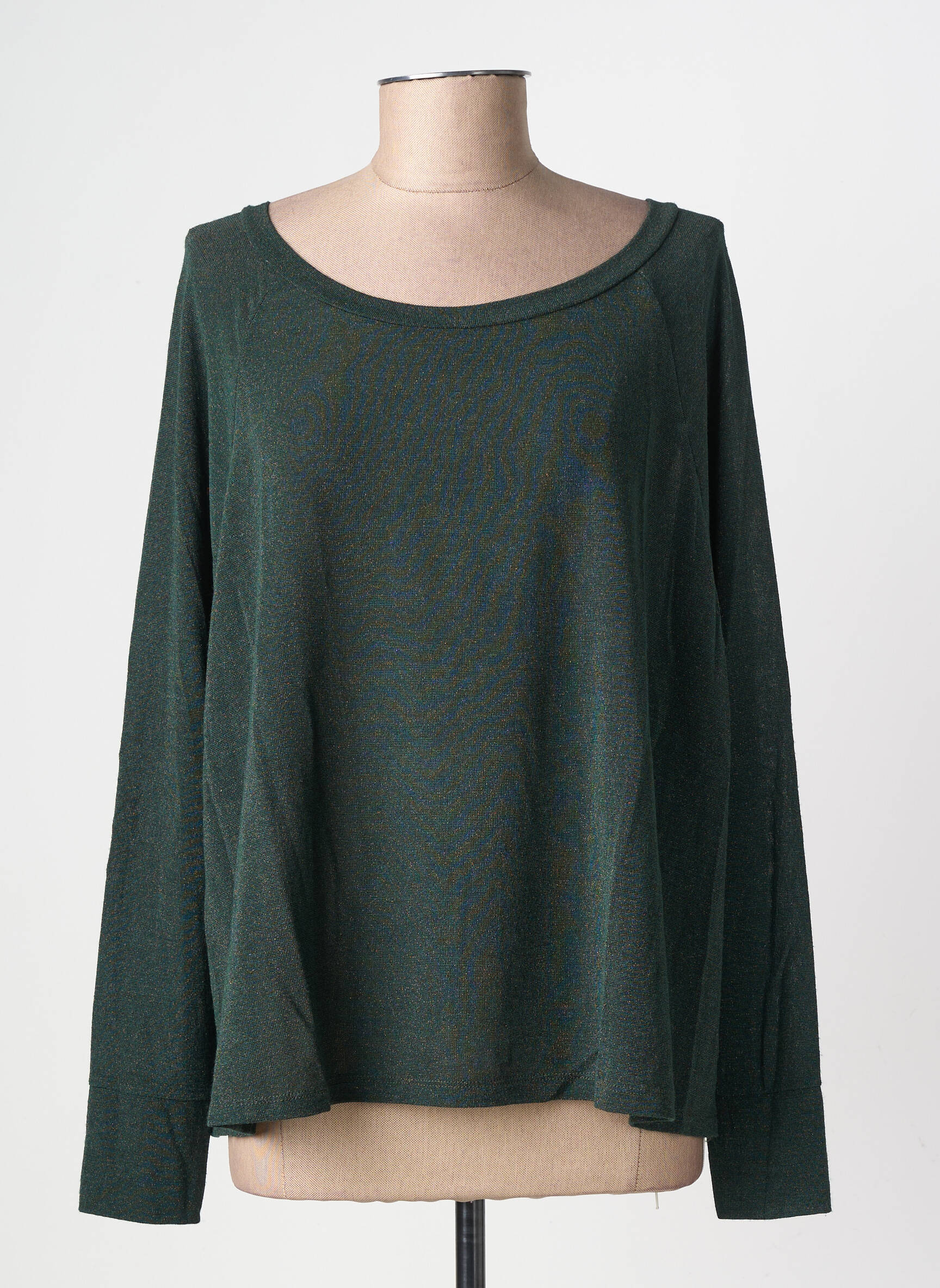 Top mâneci lungi mâneci lungi verde PAKO LITTO femeie