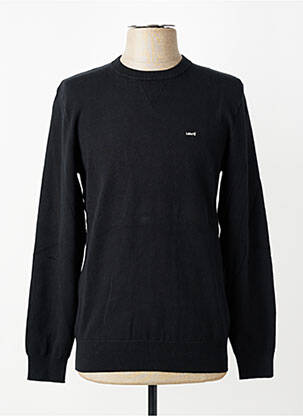 Pulover guler rotund mâneci lungi negru LEVI'S bărbat