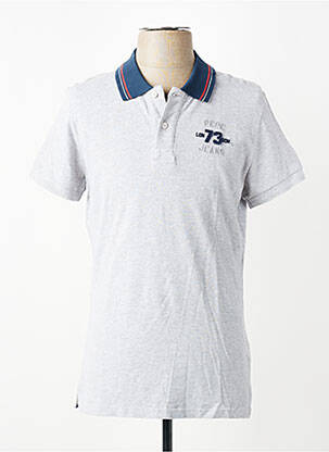 Polo croială cambrată mâneci scurte gri PEPE JEANS bărbat