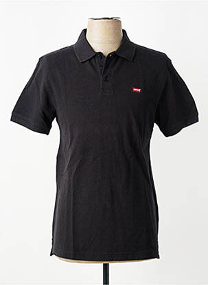Polo croială dreaptă mâneci scurte negru LEVI'S bărbat