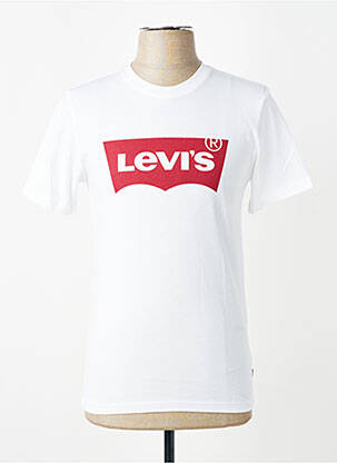 Tricou croială cambrată mâneci scurte alb LEVI'S bărbat