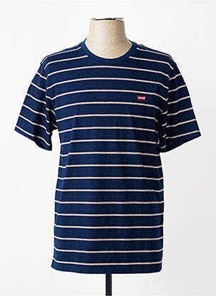 Tricou croială dreaptă mâneci scurte albastru LEVI'S bărbat
