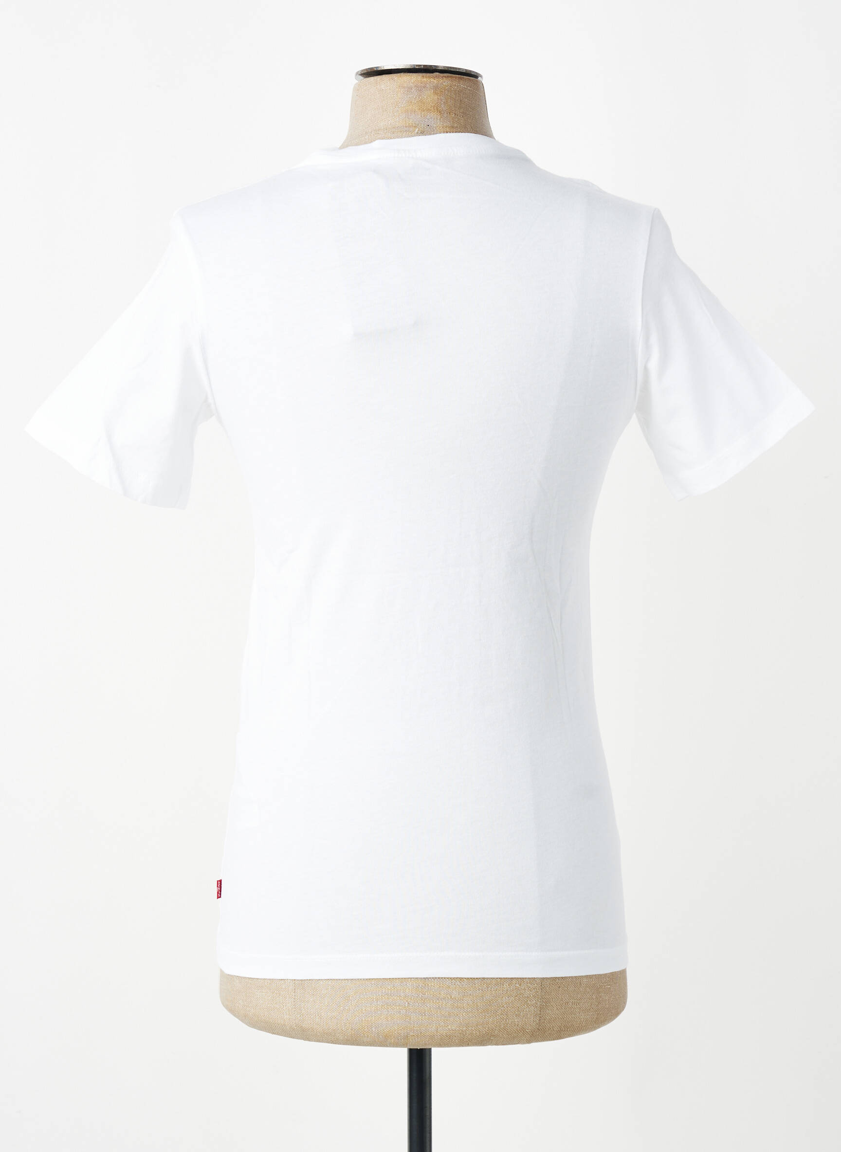 Tricou croială cambrată mâneci scurte alb LEVI'S bărbat