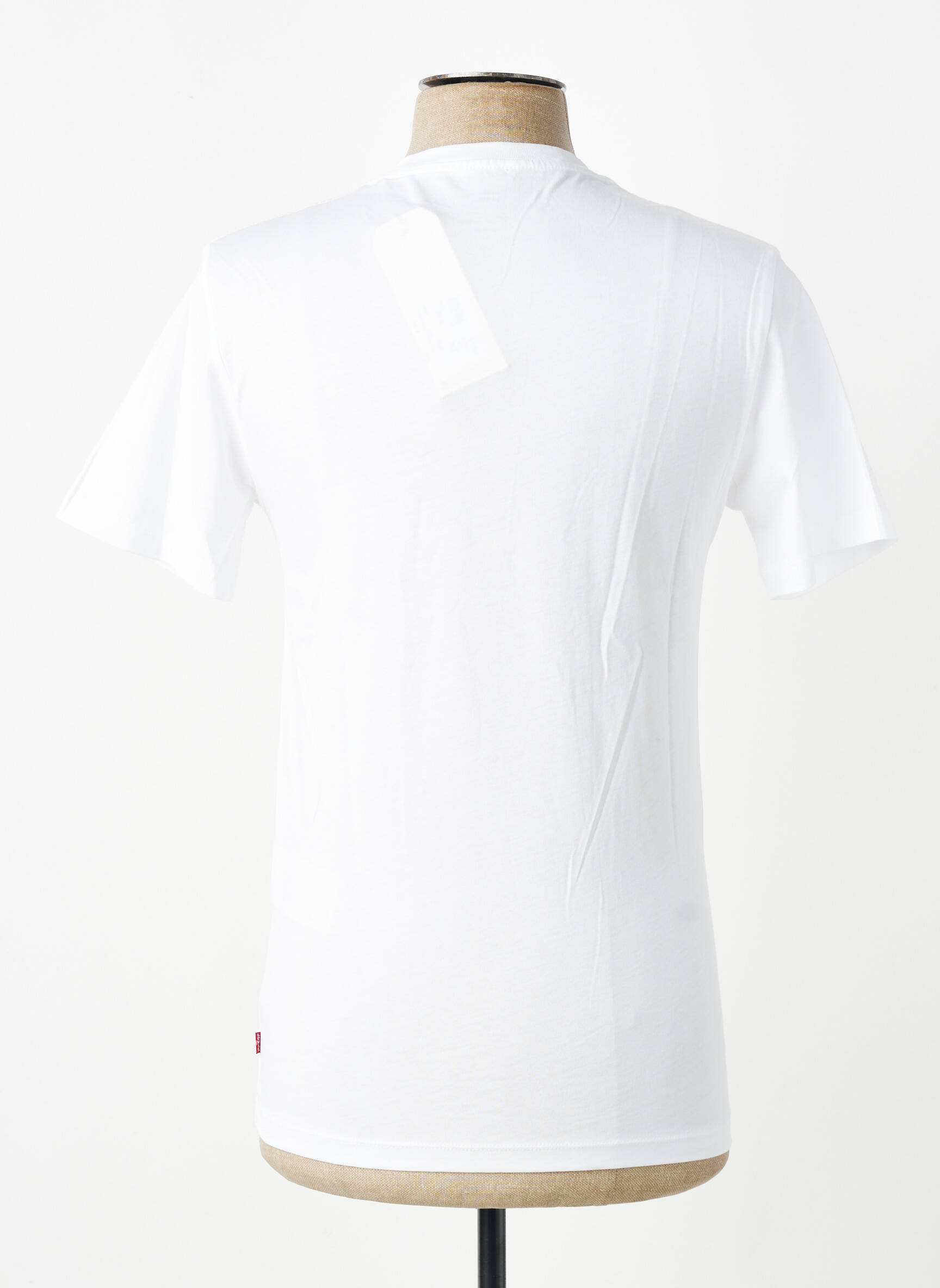Tricou croială cambrată mâneci scurte alb LEVI'S bărbat