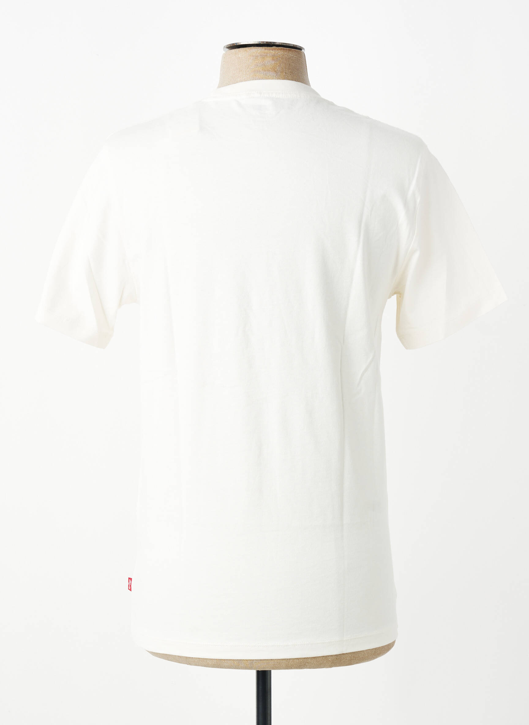 Tricou croială cambrată mâneci scurte alb LEVI'S bărbat