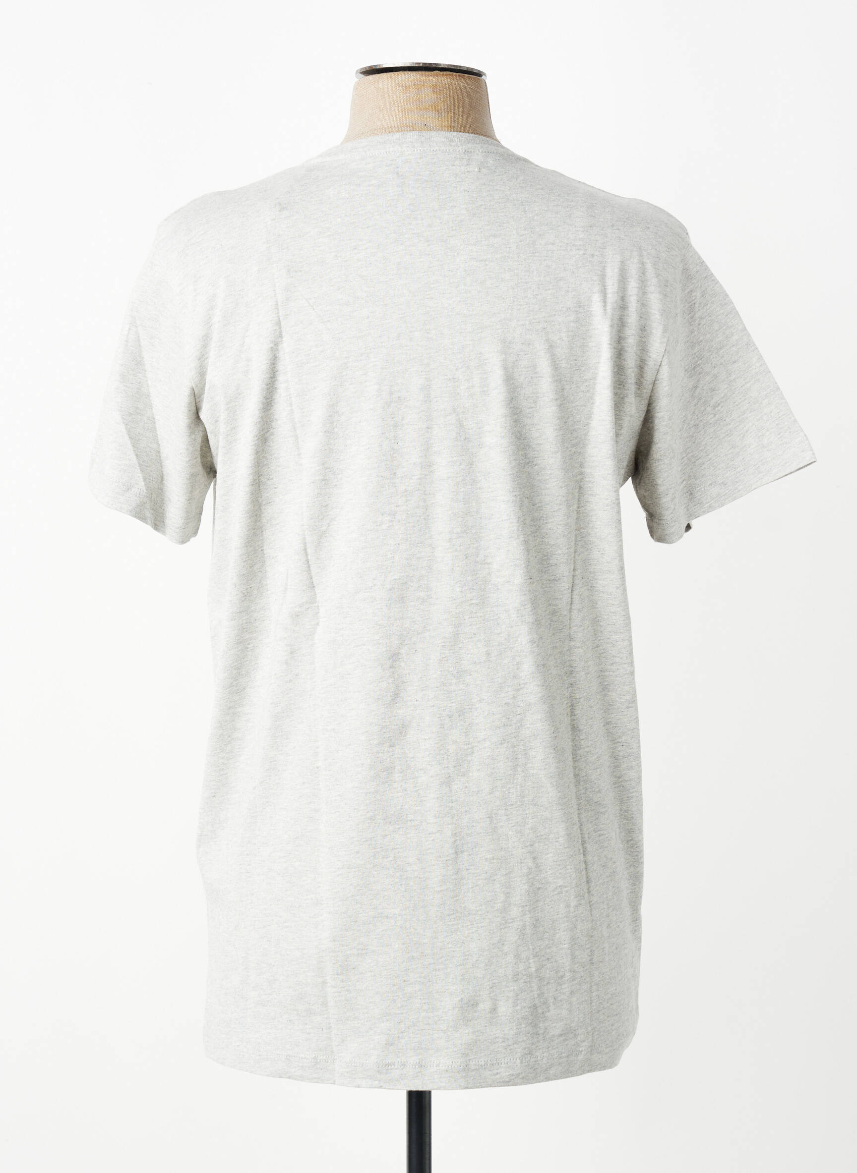 Tricou croială dreaptă mâneci scurte gri PEPE JEANS bărbat