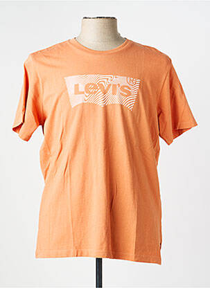 Tricou elasticitate mâneci scurte portocalie LEVI'S bărbat