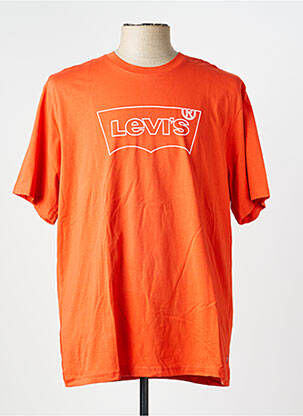 Tricou elasticitate mâneci scurte portocalie LEVI'S bărbat