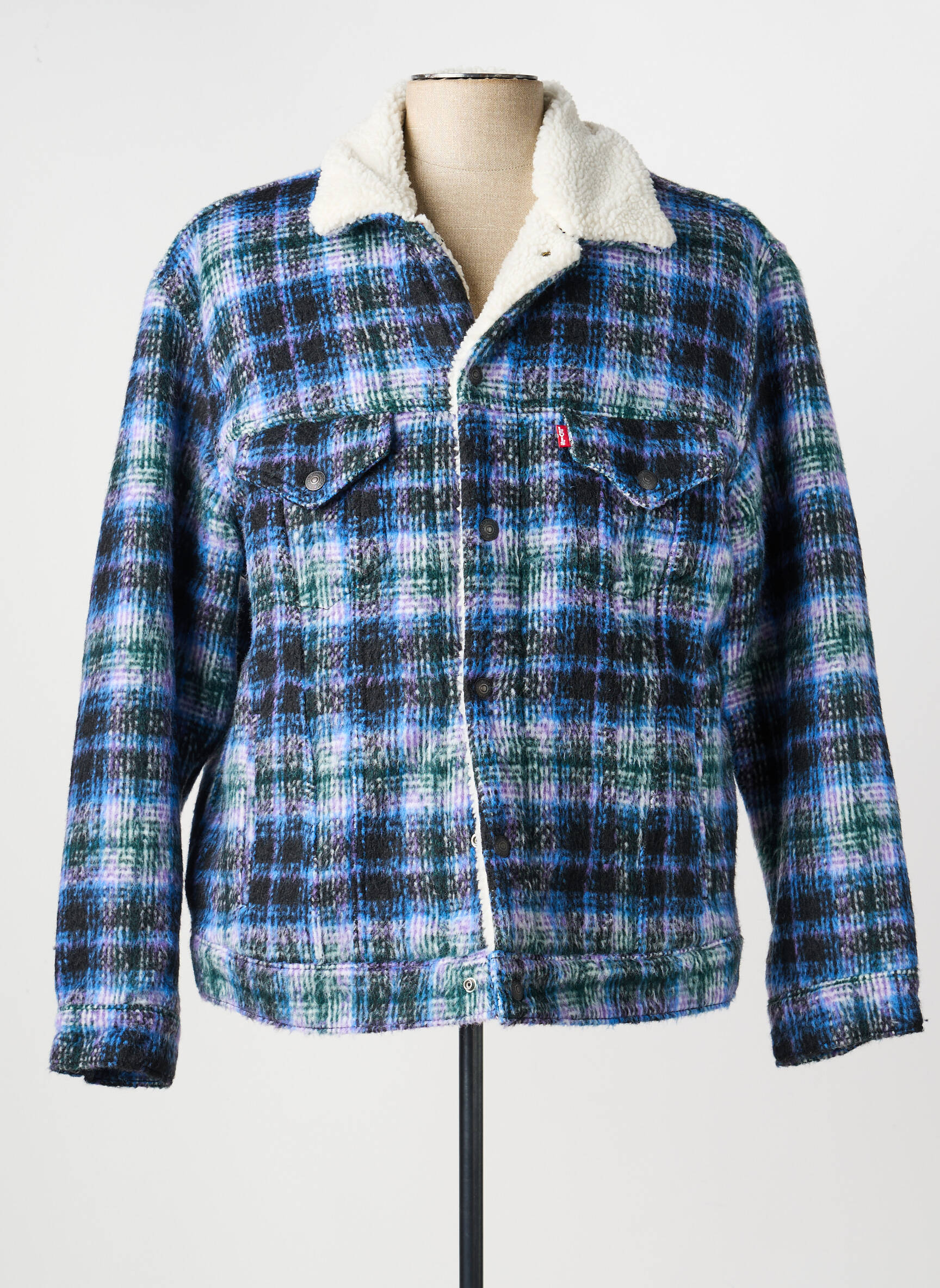 Jachete casual croială dreaptă albastru LEVI'S bărbat