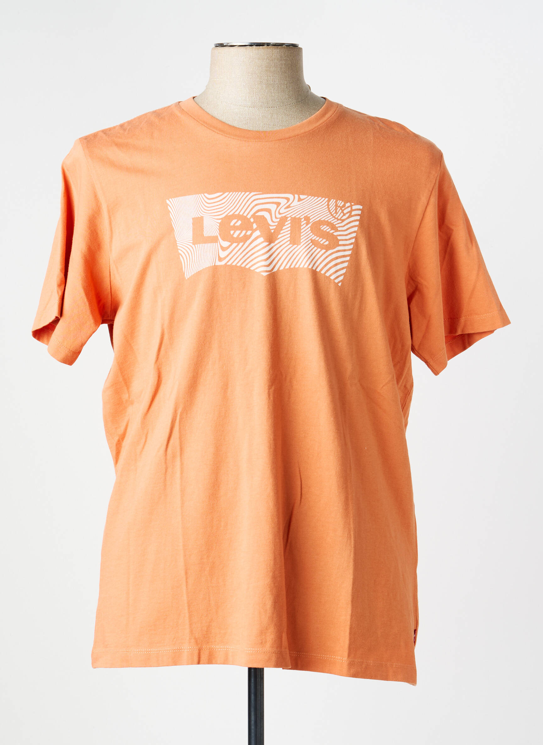 Tricou elasticitate mâneci scurte portocalie LEVI'S bărbat