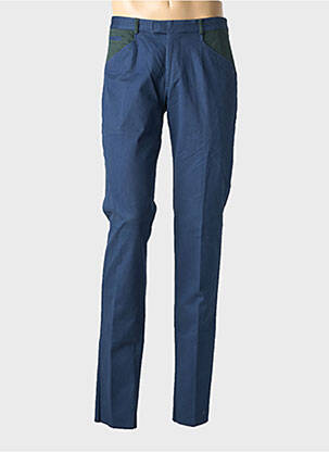 Pantalon chino buzunare mărime normală albastru PIERRE TALAMON bărbat