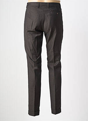 Pantalon chino buzunare mărime normală negru PIERRE TALAMON bărbat