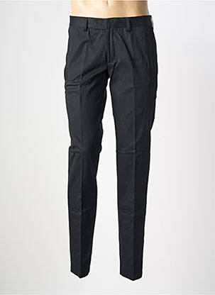 Pantalon slim țesătură poplin mărime normală negru PIERRE TALAMON bărbat