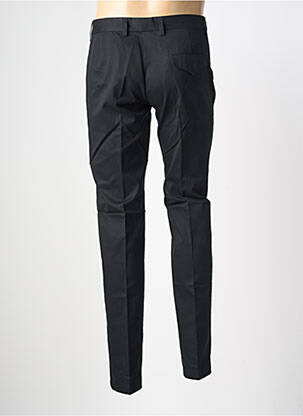 Pantalon slim țesătură poplin mărime normală negru PIERRE TALAMON bărbat