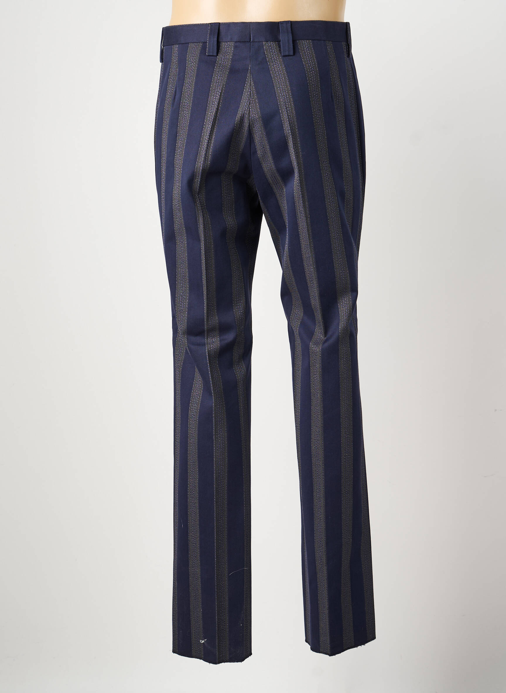 Pantalon drept mărime normală mărime normală albastru PIERRE TALAMON bărbat