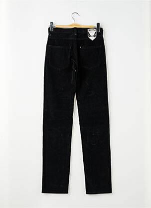 Pantalon slim țesătură catifea mărime normală negru PIERRE TALAMON bărbat
