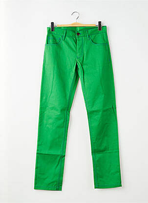 Pantalon slim elasticitate mărime normală verde PIERRE TALAMON bărbat