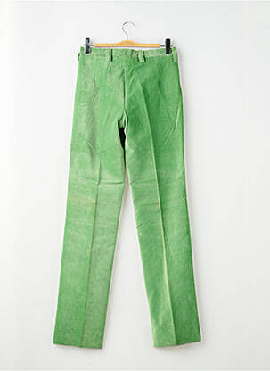 Pantalon slim țesătură catifea mărime normală verde PIERRE TALAMON bărbat