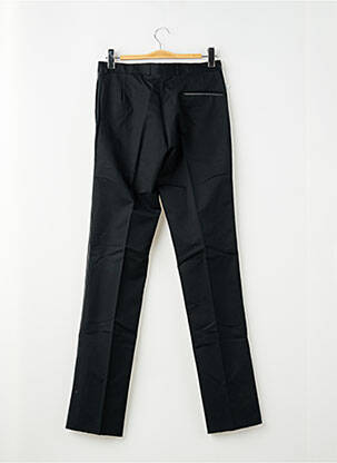 Pantalon slim țesătură poplin mărime normală negru PIERRE TALAMON bărbat