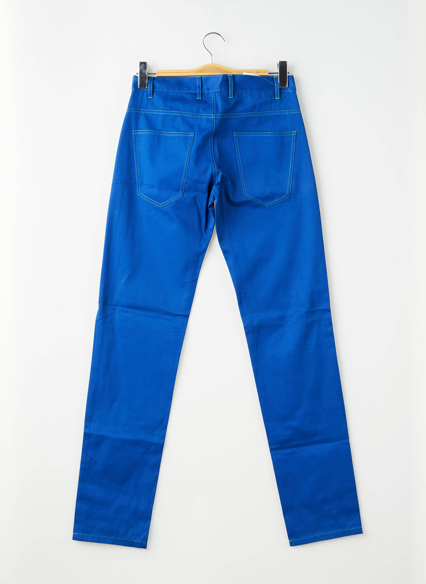 Pantalon slim elasticitate mărime normală albastru PIERRE TALAMON bărbat