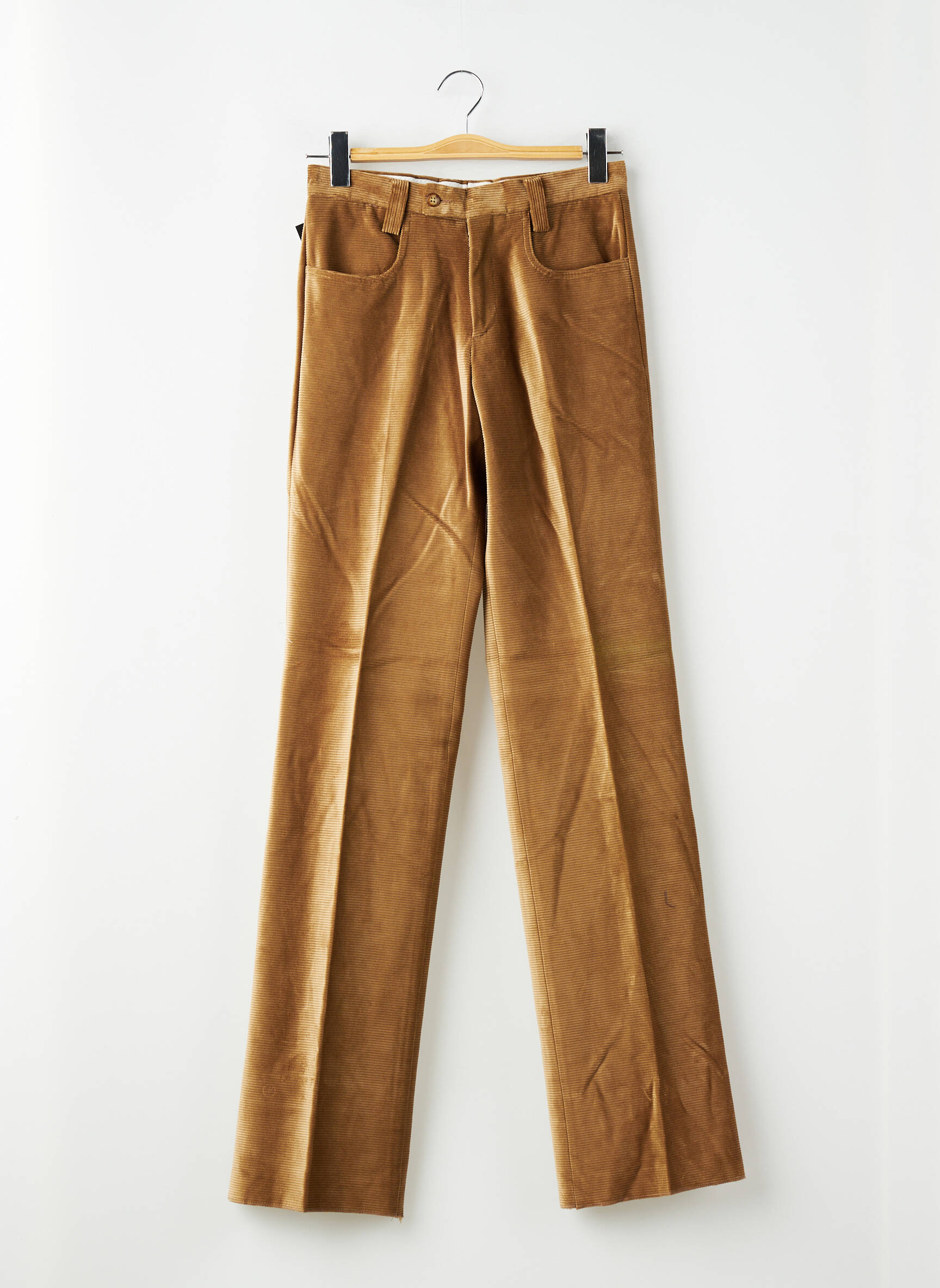 Pantalon slim elasticitate mărime normală maro PIERRE TALAMON bărbat