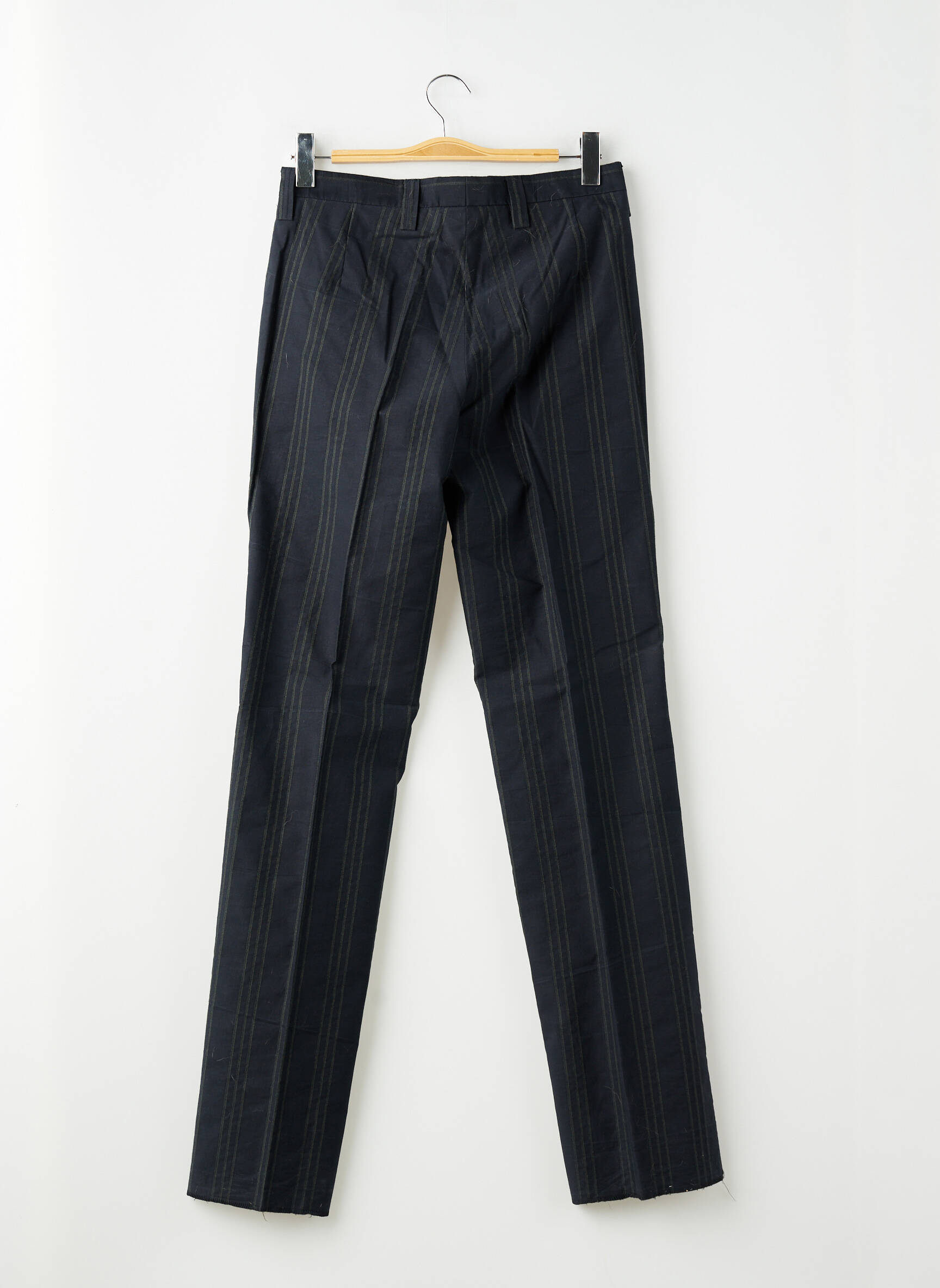 Pantalon slim țesătură poplin mărime normală albastru PIERRE TALAMON bărbat