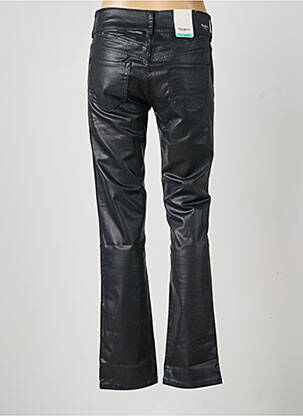 Pantalon slim țesătură acoperită mărime normală negru PEPE JEANS femeie