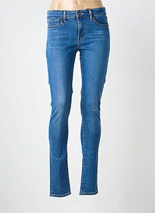 Blugi skinny elasticitate talie joasă albastru LEVI'S femeie