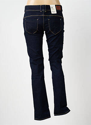 Blugi cu croială slim țesătură brută mărime normală albastru PEPE JEANS femeie