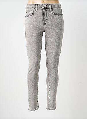 Blugi skinny talie înaltă talie înaltă gri LEVI'S femeie