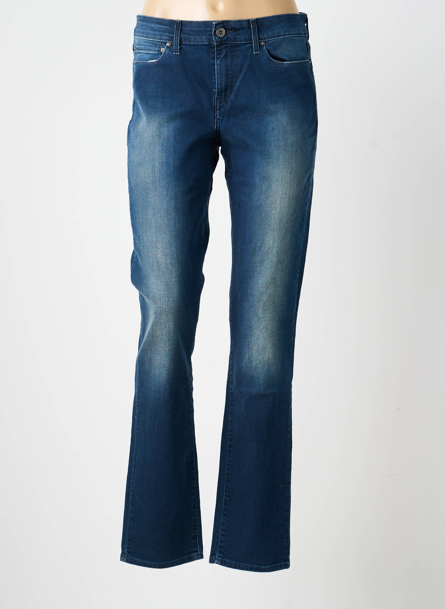 Blugi cu croială slim elasticitate mărime normală albastru LEVI'S femeie