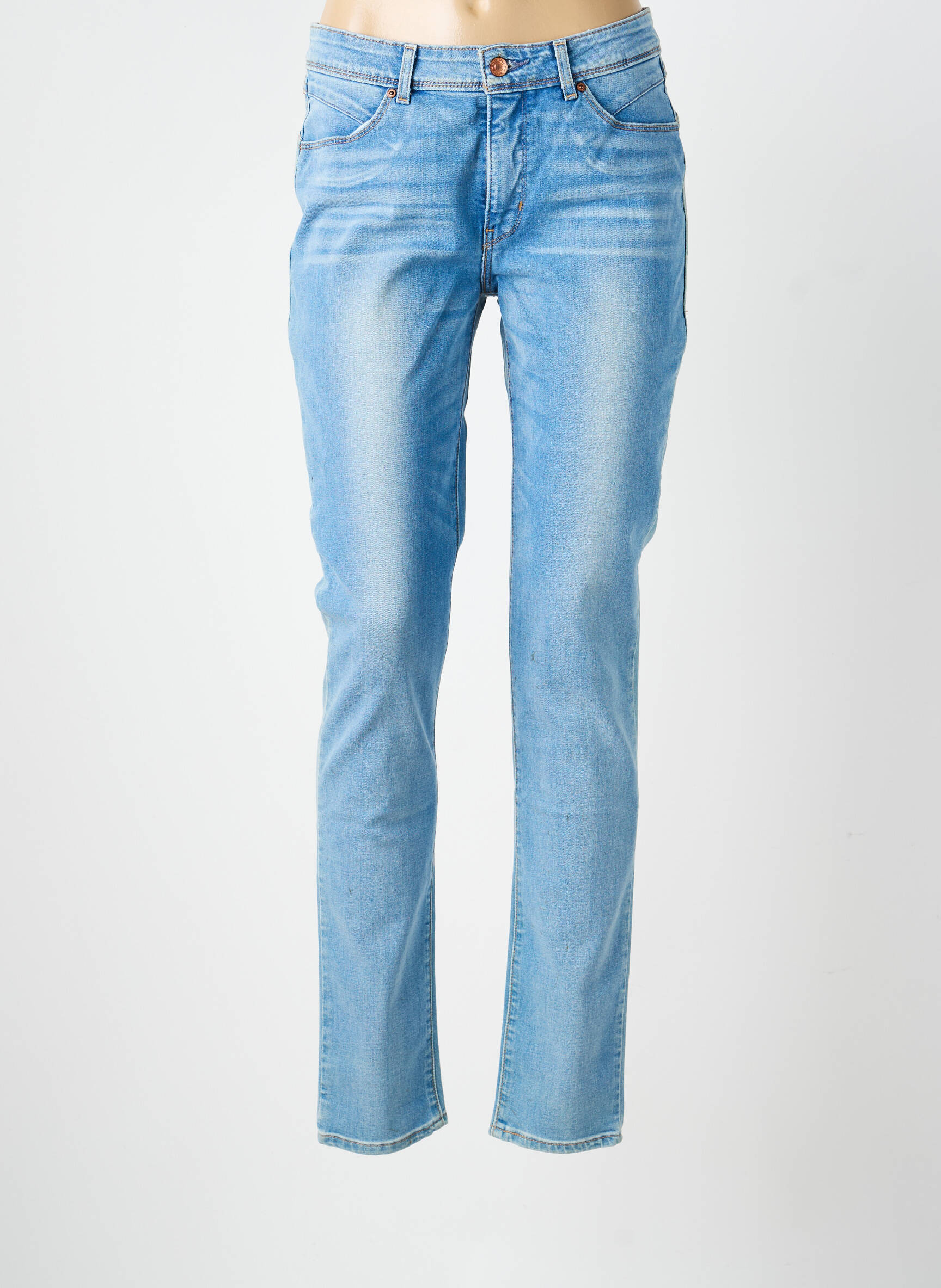 Blugi cu croială slim talie joasă talie joasă albastru LEVI'S femeie