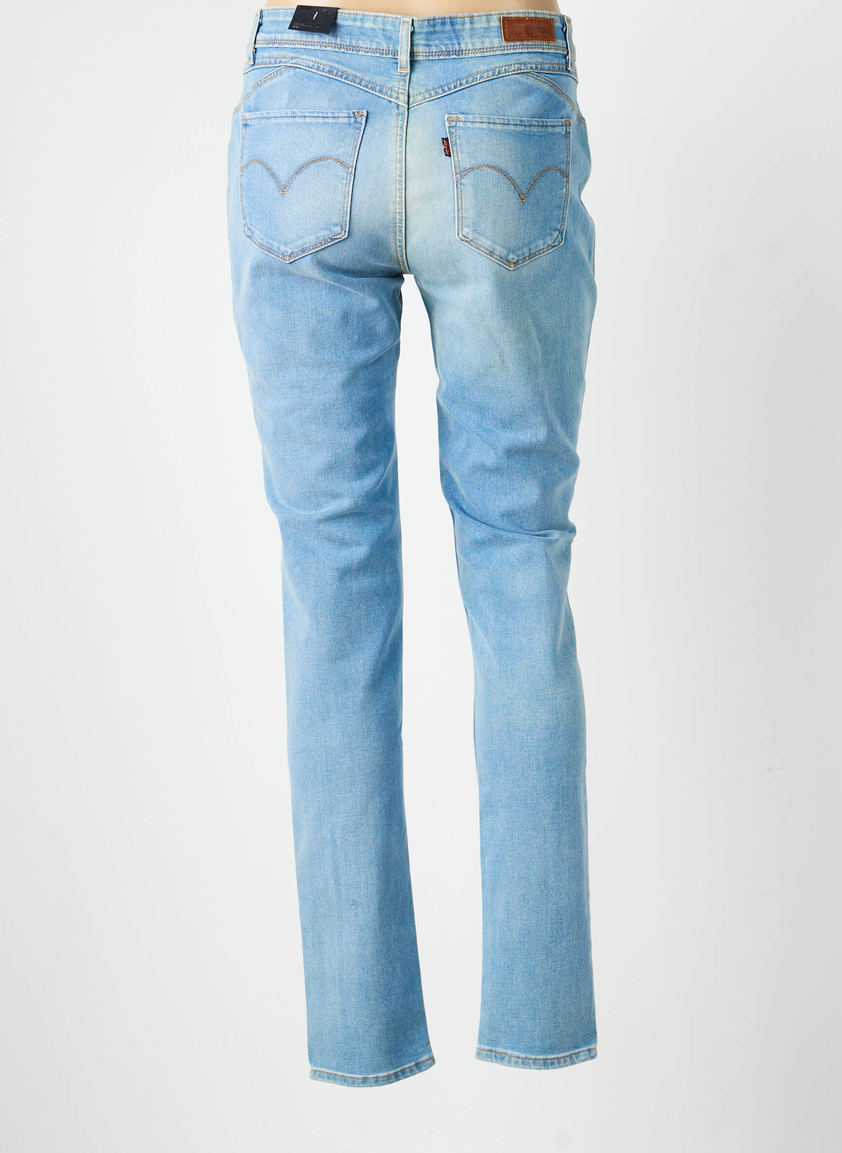 Blugi cu croială slim talie joasă talie joasă albastru LEVI'S femeie
