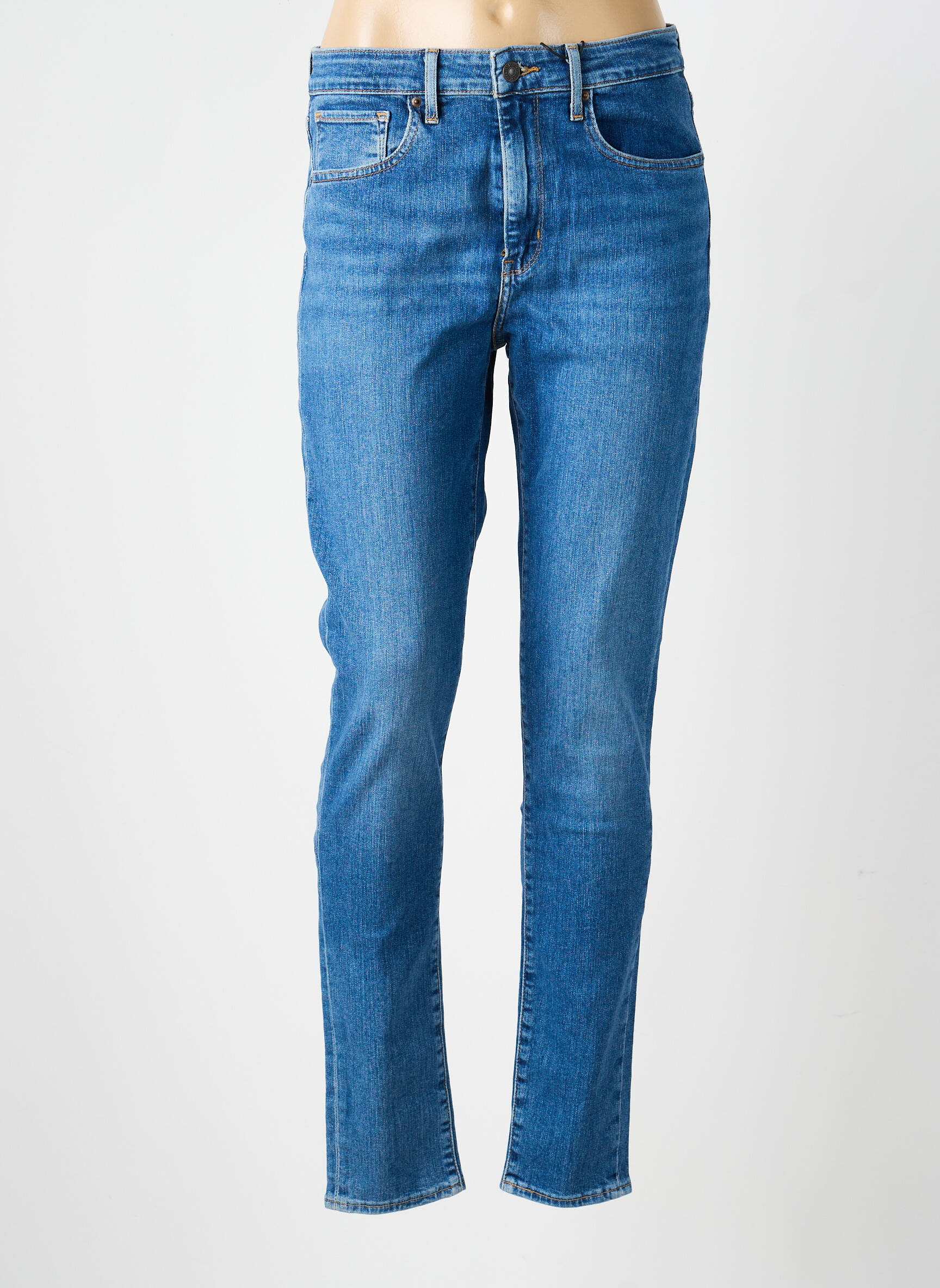 Blugi skinny talie înaltă talie înaltă albastru LEVI'S femeie