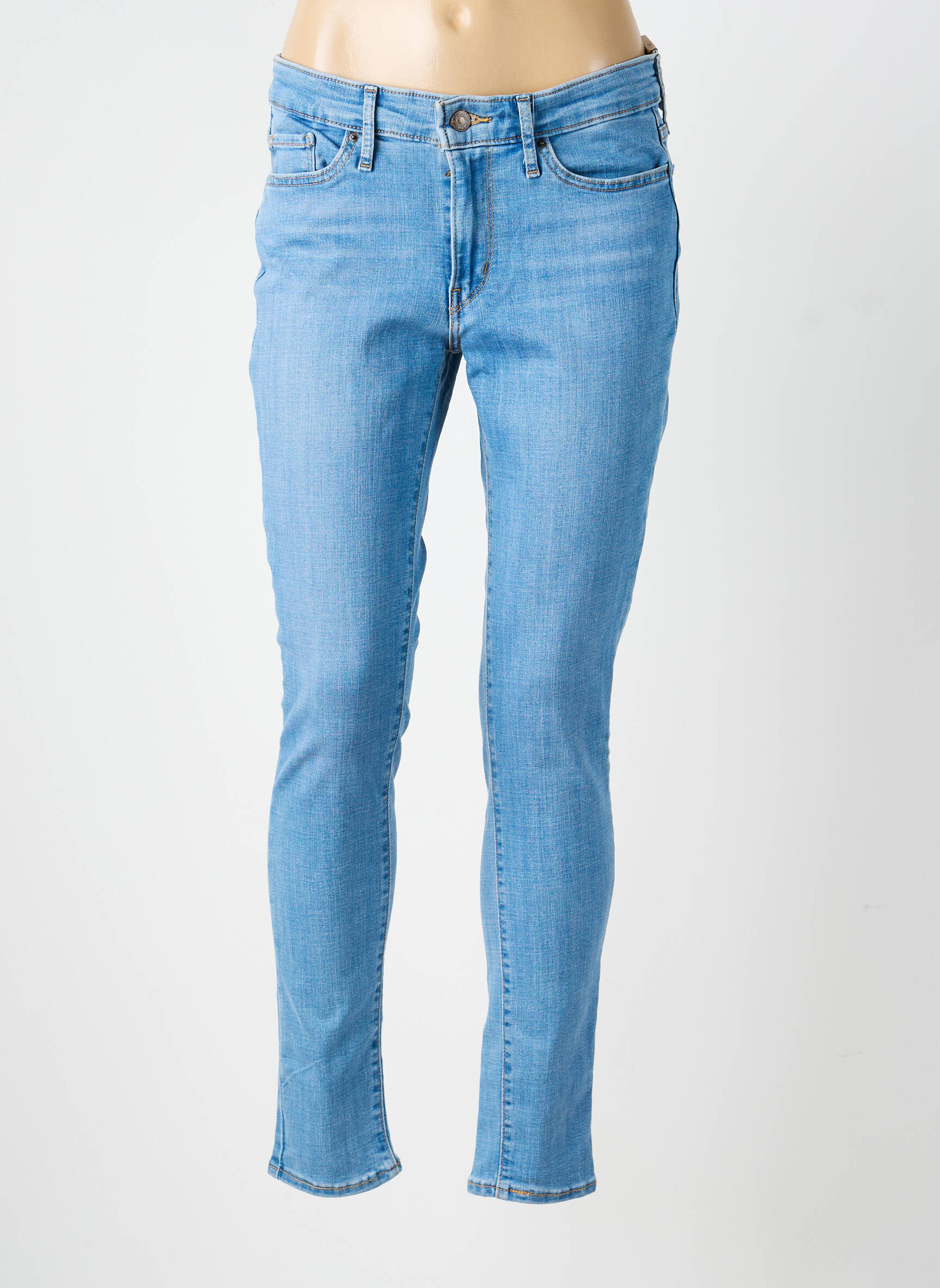 Blugi skinny mărime normală mărime normală albastru LEVI'S femeie