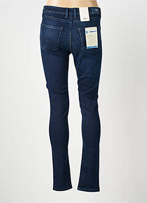 Blugi skinny țesătură brută talie înaltă albastru PEPE JEANS femeie