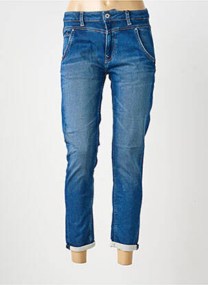 Blugi cu croială slim elasticitate mărime normală albastru PEPE JEANS femeie